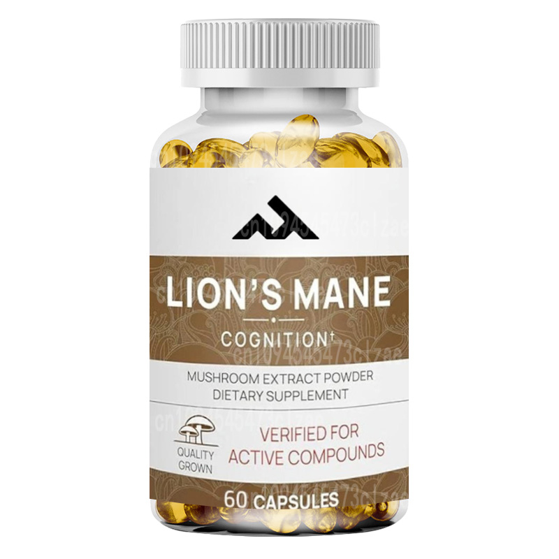 Lion Mane Mushroom - كبسولات مستخلص فطر عرف الأسد لتعزيز