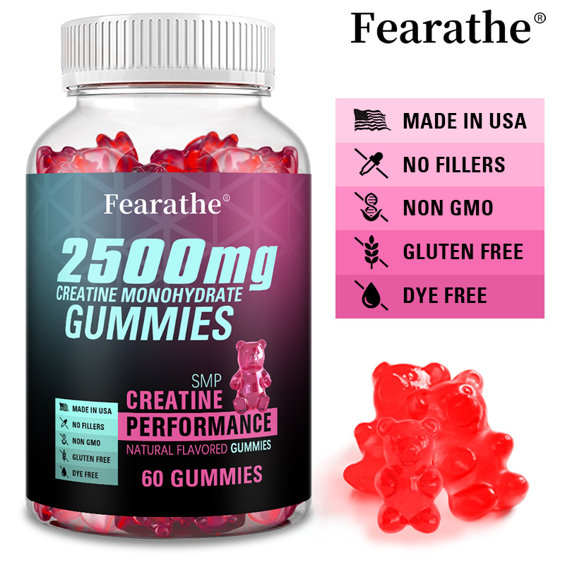 Creatine Monohydrate Powder - علكات كرياتين مونوهيدرات - تعزز الطاقة،