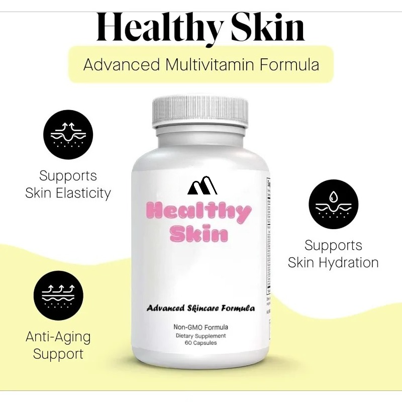 Resveratrol Capsule Anti Aging - كبسولات مكمل غذائي لصحة البشرة ومكافحة
