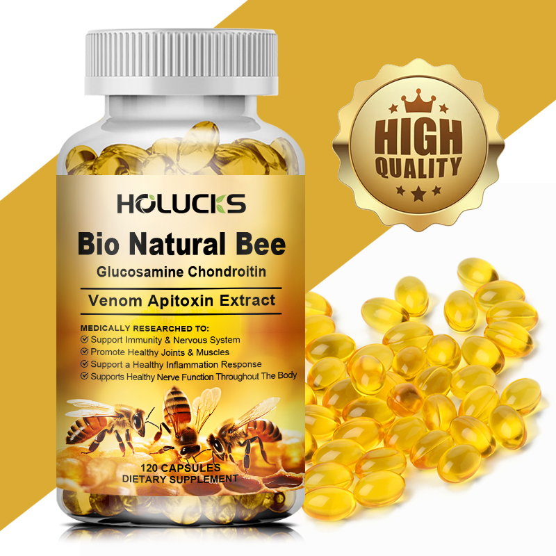 Glucosamine Chondroitin Joint - كبسولات HOLUCKS بي جلوكوزامين كوندرويتين، تعزز