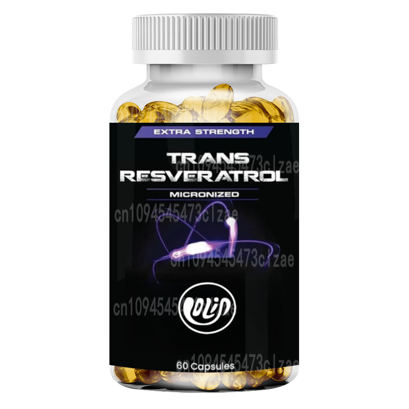 Resveratrol Capsule Anti Aging - ملحق ترانس ريسفيراترول 1200 ملغ. تركيبة