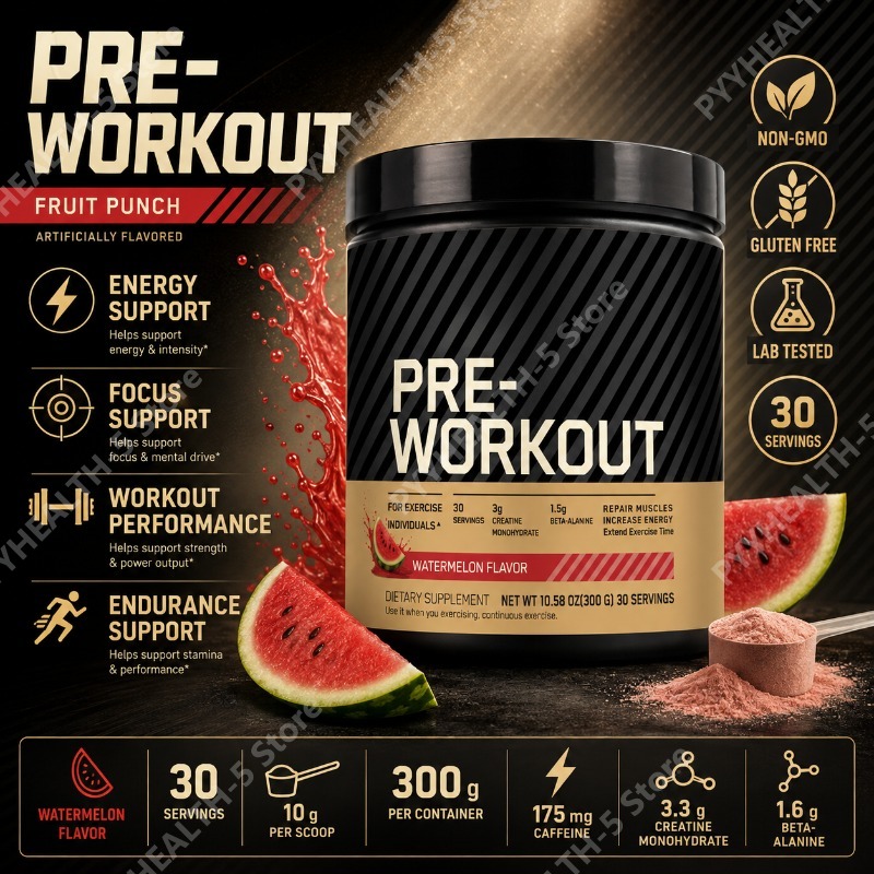 Creatine Monohydrate Powder - مسحوق ما قبل التمرين مع الكرياتين