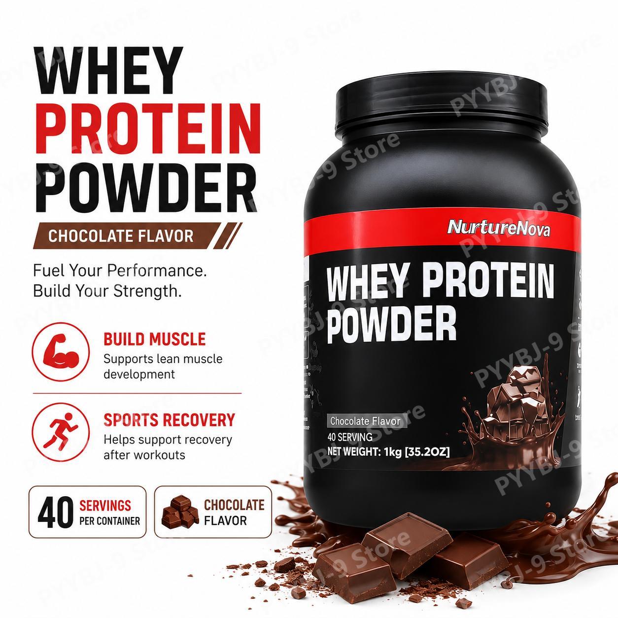 Nutrition For Fitness And Sports - مسحوق بروتين مصل اللبن نورتشر نوفا