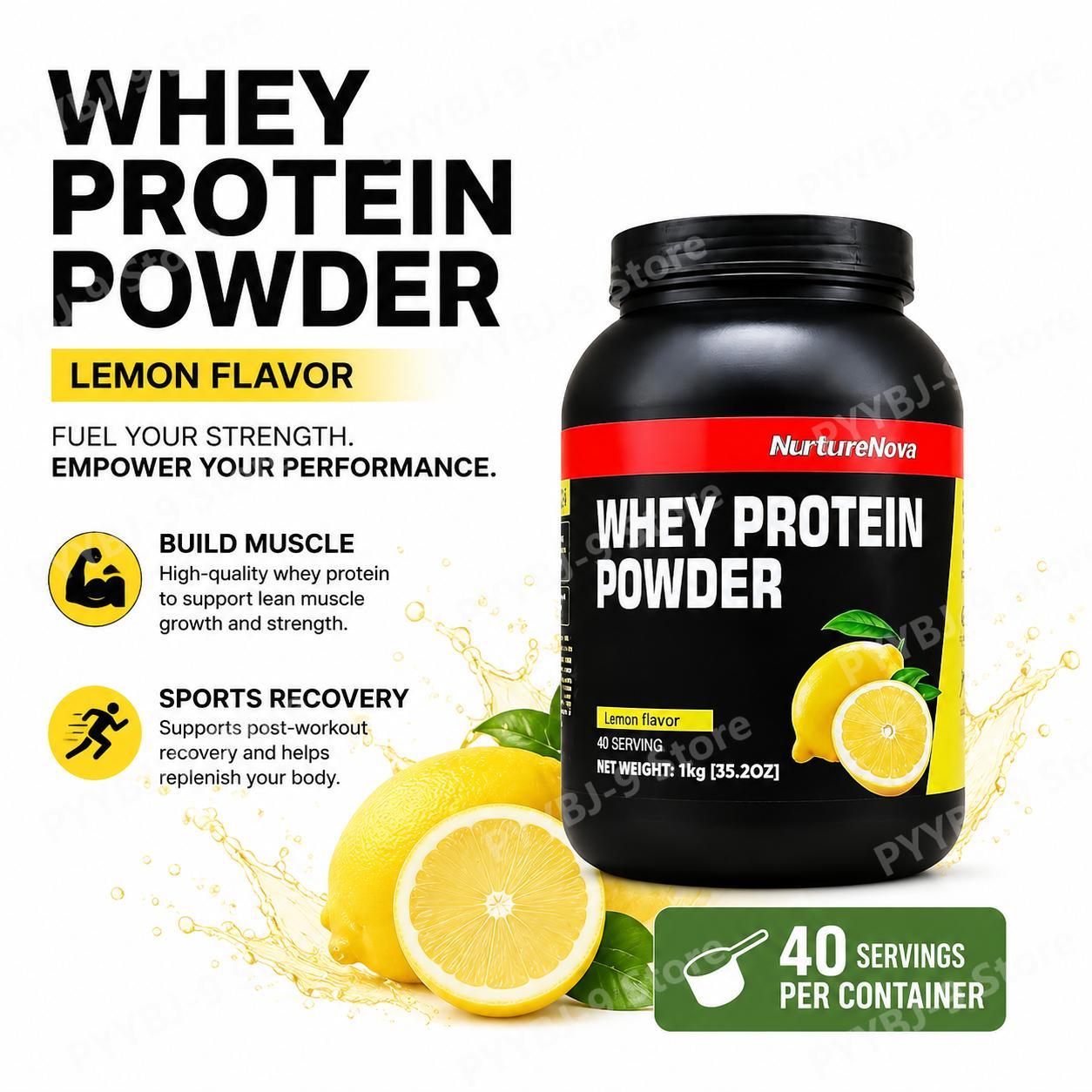 Nutrition For Fitness And Sports - بروتين مصل اللبن نورتشر نوفا بنكهة