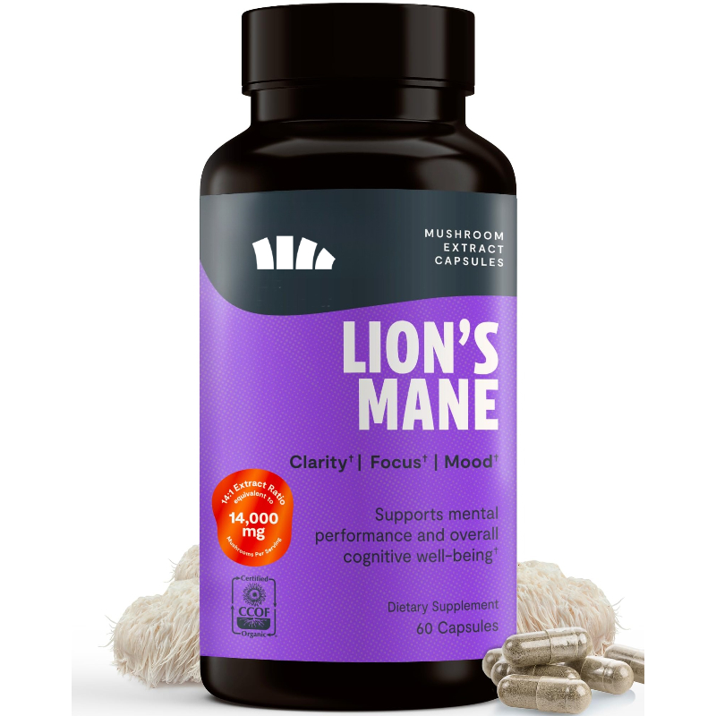 Lion Mane Mushroom - ليون ماني، ذيل تركيا، غانوديرما لوسيدوم،