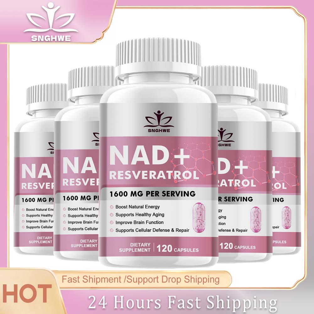 Resveratrol Capsule Anti Aging - تحتوي على ند + ريسفيراترول ملاحق