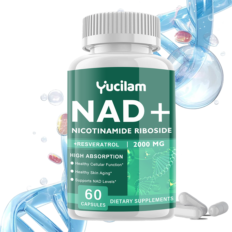 Resveratrol Capsule Anti Aging - مكمل NAD+ Resveratrol - مضاد للشيخوخة،