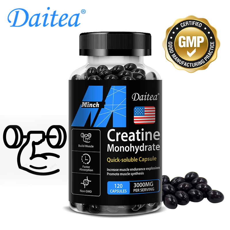 Creatine Monohydrate Powder - مكملات كرياتين مونوهيدرات - ما قبل/ما