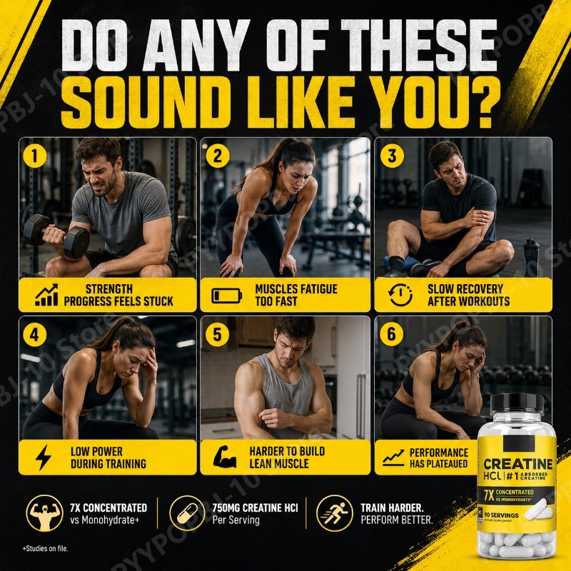 كرياتين هيدروكلوريد 750 ملغ، 9 - مراجعة Nutrition Fitness Supplements وسعره