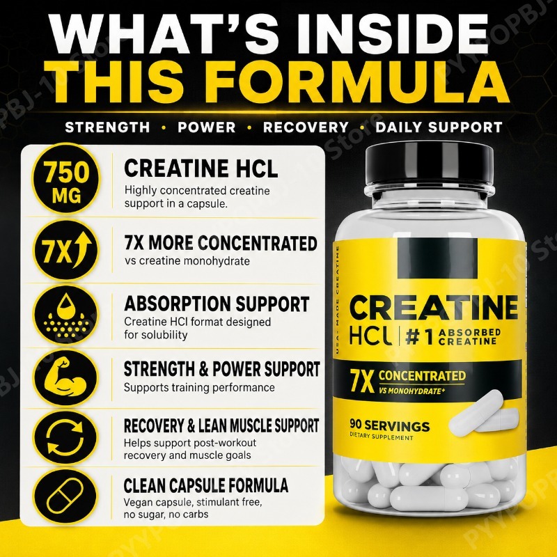 كرياتين هيدروكلوريد 750 ملغ، 9 - مراجعة Nutrition Fitness Supplements وسعره