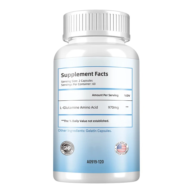 مكمل L-Glutamine للتمرين واستع - مراجعة Nutrition Fitness Supplements وسعره