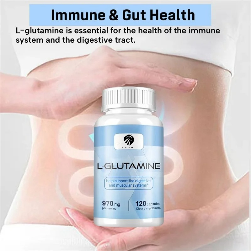 مكمل L-Glutamine للتمرين واستع - مراجعة Nutrition Fitness Supplements وسعره