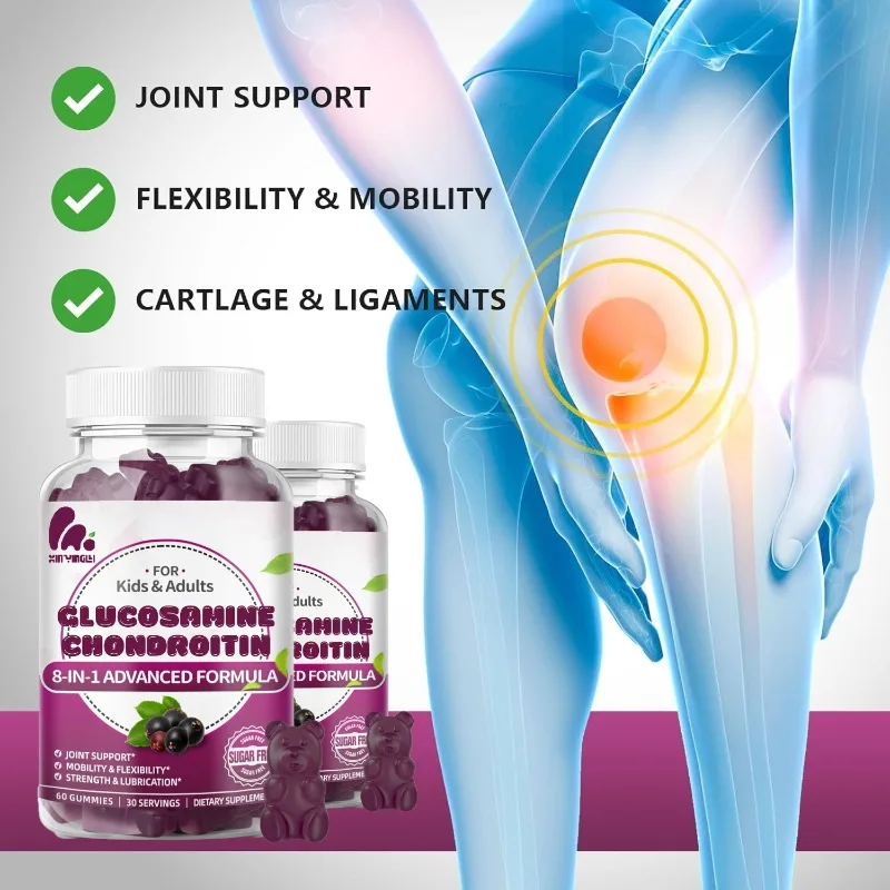 تحتوي علكة الجلوكوزامين كوندرو - مراجعة Glucosamine Chondroitin Joint وسعره
