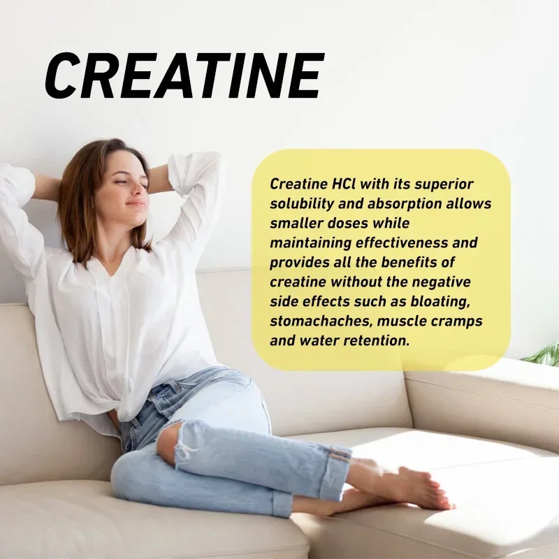كبسولات كرياتين HCl - كرياتين  - مراجعة Creatine Monohydrate Powder وسعره