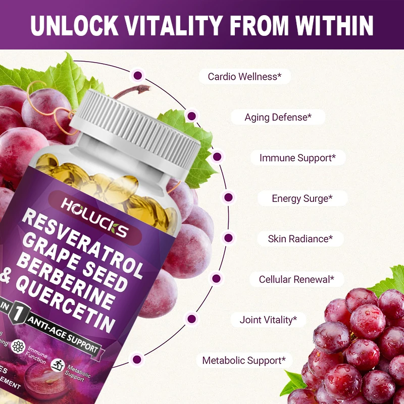 اشترِ واحدة واحصل على واحدة مج - مراجعة Resveratrol Capsule Anti Aging وسعره