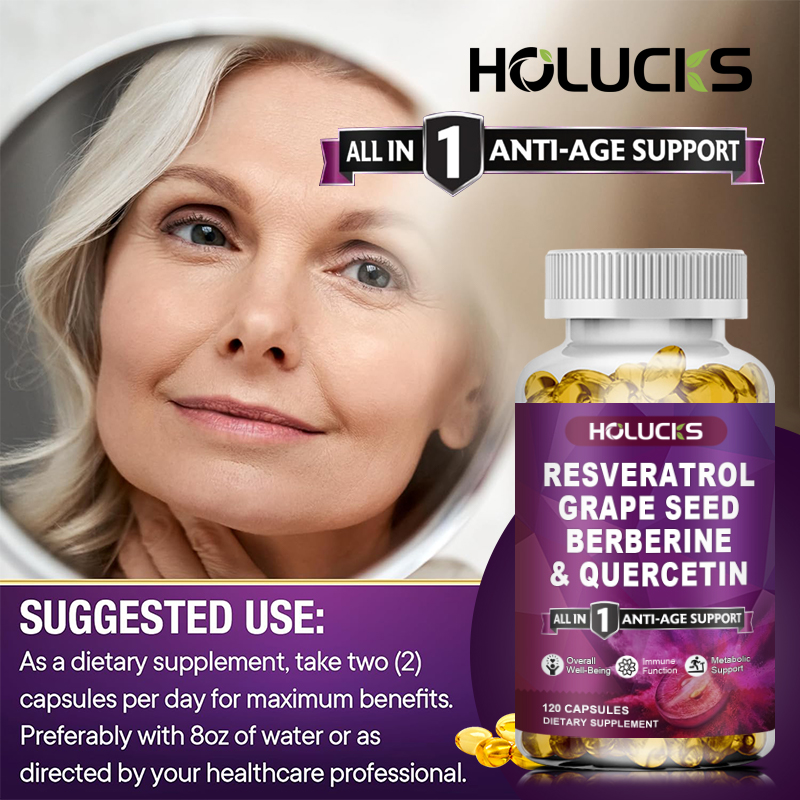 اشترِ واحدة واحصل على واحدة مج - مراجعة Resveratrol Capsule Anti Aging وسعره