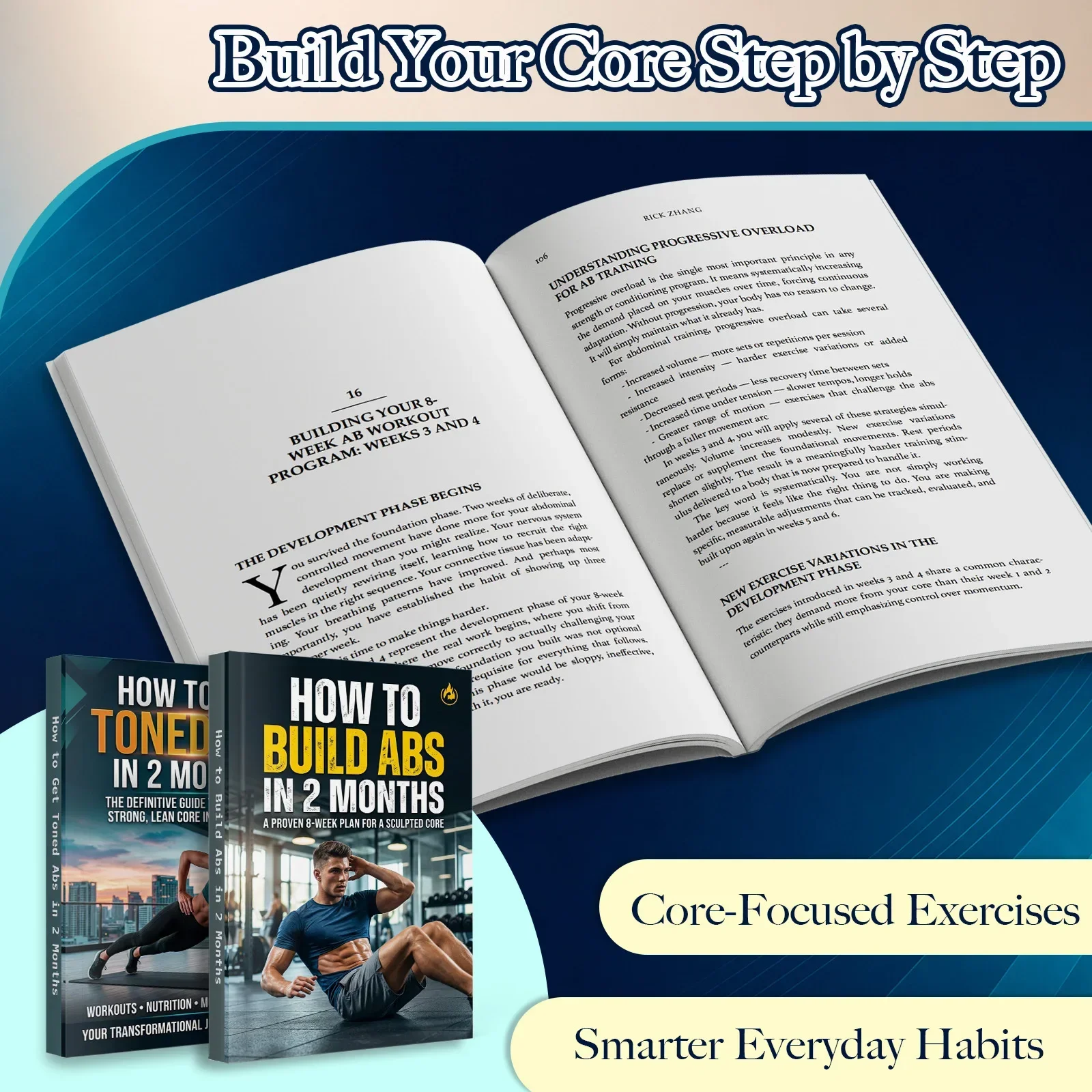 مجموعة من كتابين لتدريب عضلات  - مراجعة Fitness Nutrition Guide وسعره