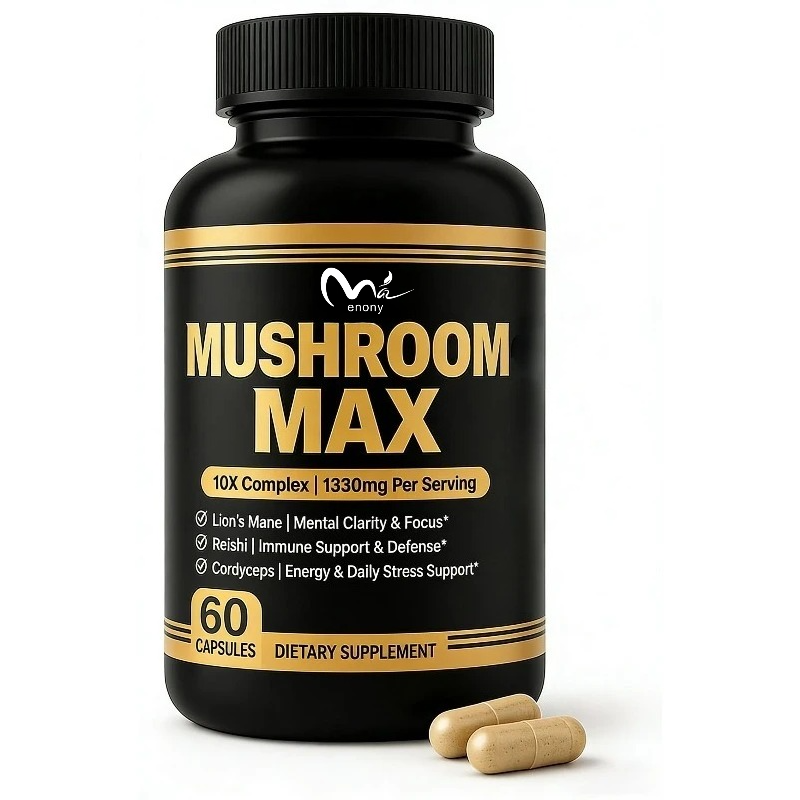 مكمل غذائي مركب من الفطر 10 في - مراجعة Lion Mane Mushroom وسعره