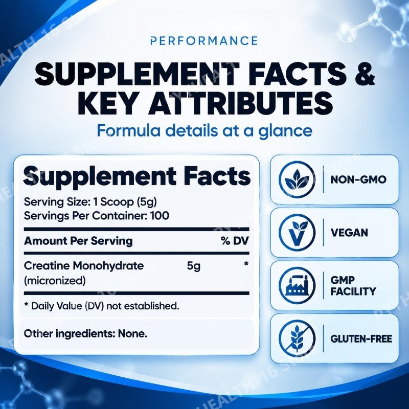 مسحوق كرياتين مونوهيدرات 500 ج - مراجعة Nutrition Fitness Supplements وسعره