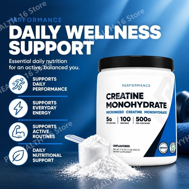 مسحوق كرياتين مونوهيدرات 500 ج - مراجعة Nutrition Fitness Supplements وسعره