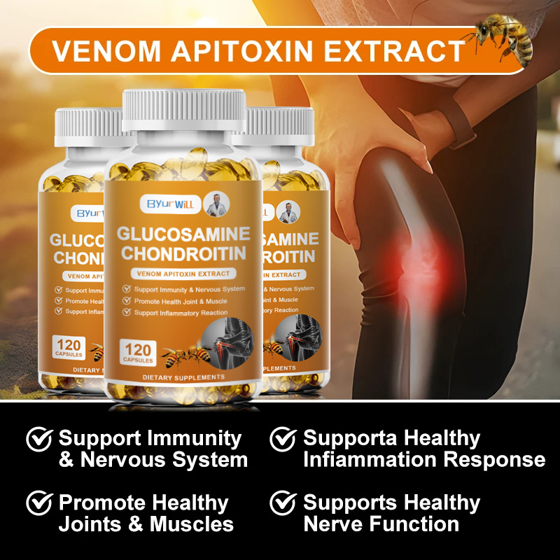 مكمل غذائي طبيعي لدعم المفاصل  - مراجعة Glucosamine Chondroitin Joint وسعره