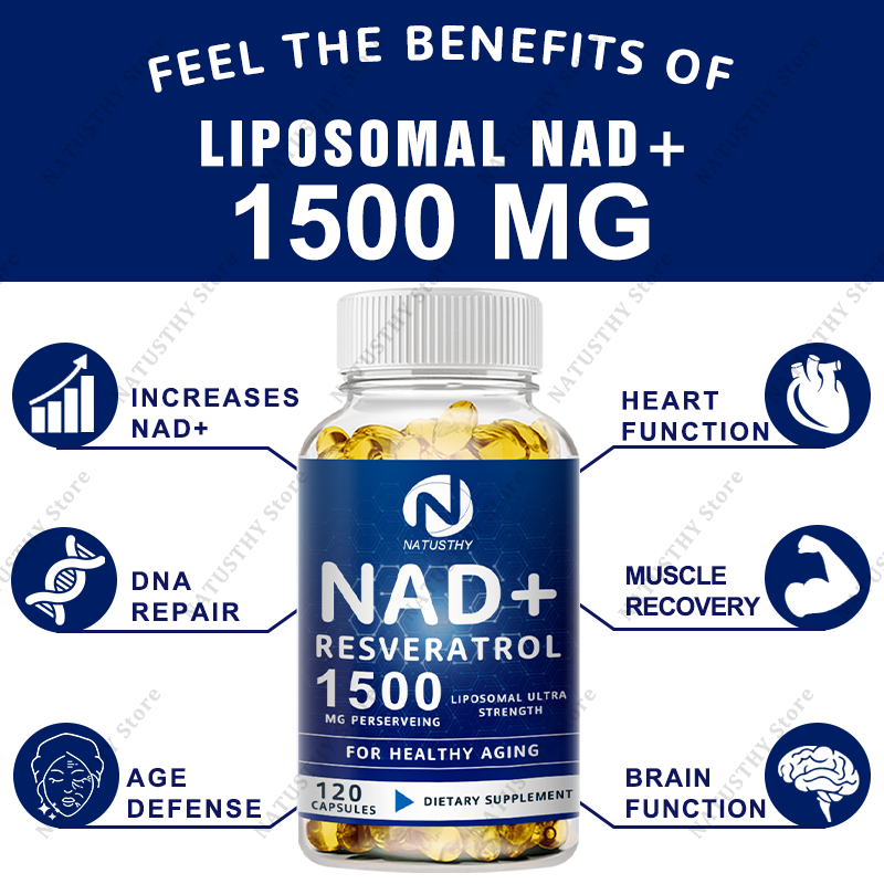 كبسولات NAD - مكملات غذائية تح - مراجعة Resveratrol Capsule Anti Aging وسعره